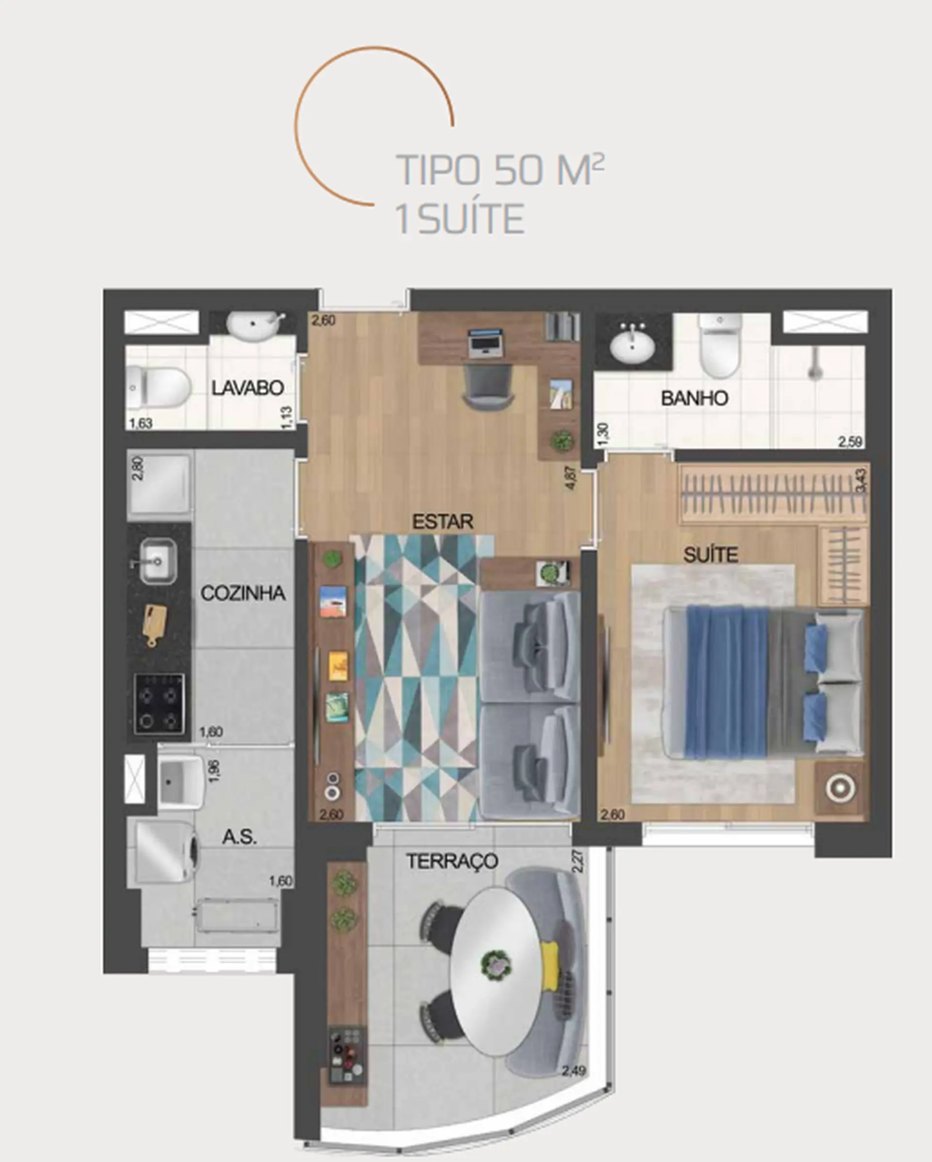Planta 1 – Air Brooklin