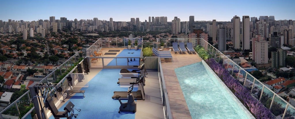 Vila Olímpia Residencial by Passarelli - Piscina