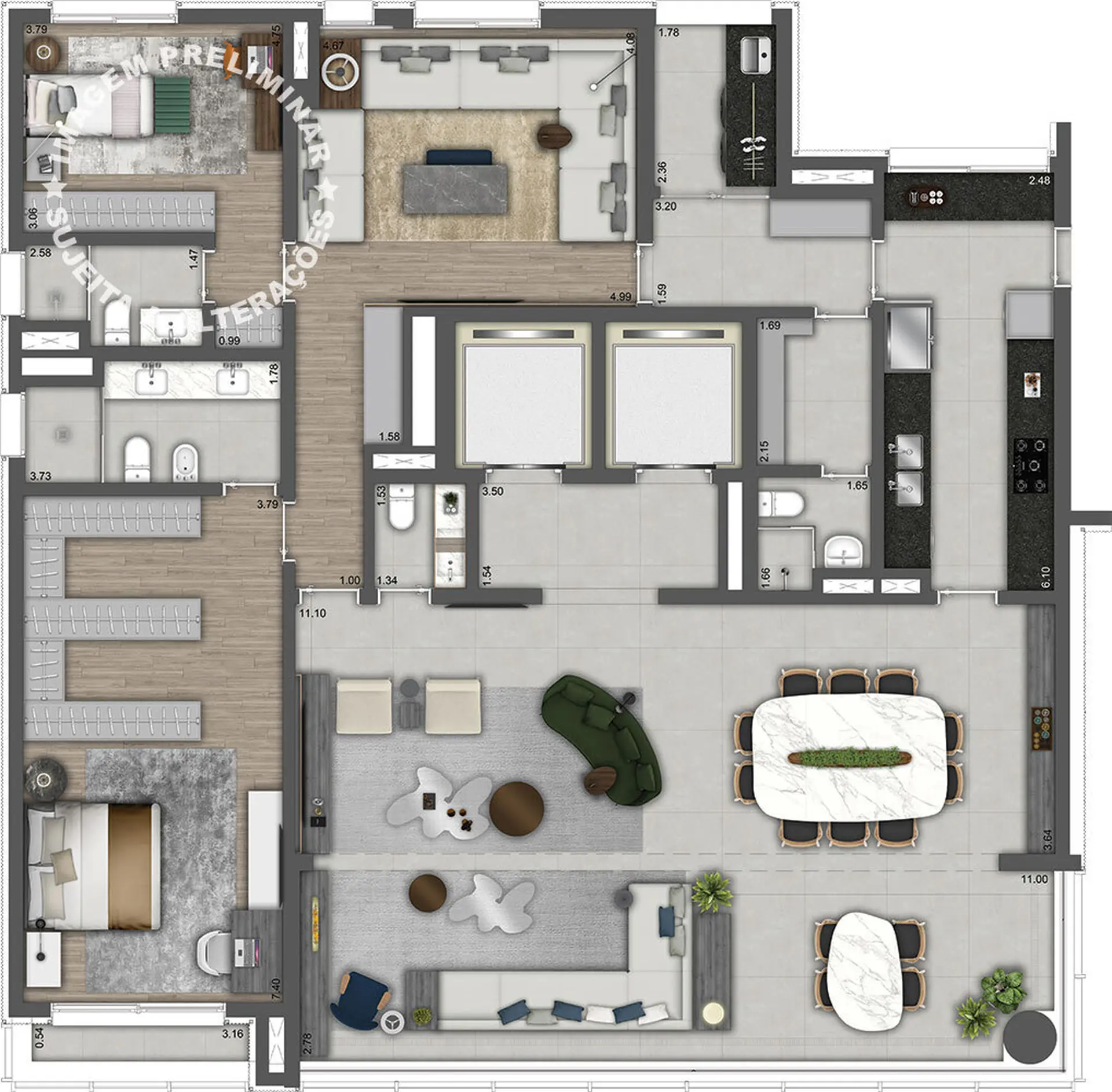 Planta 2 – Park Avenue
