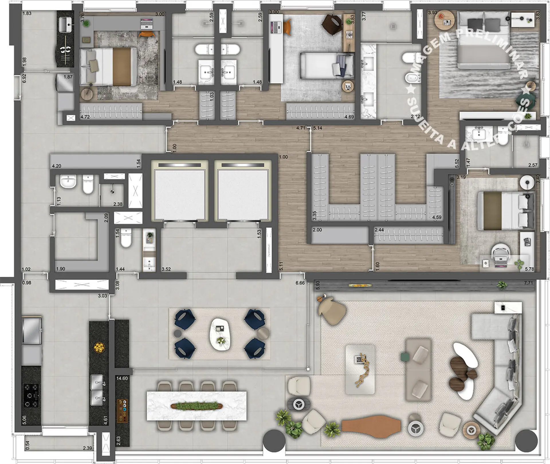Planta 3 – Park Avenue