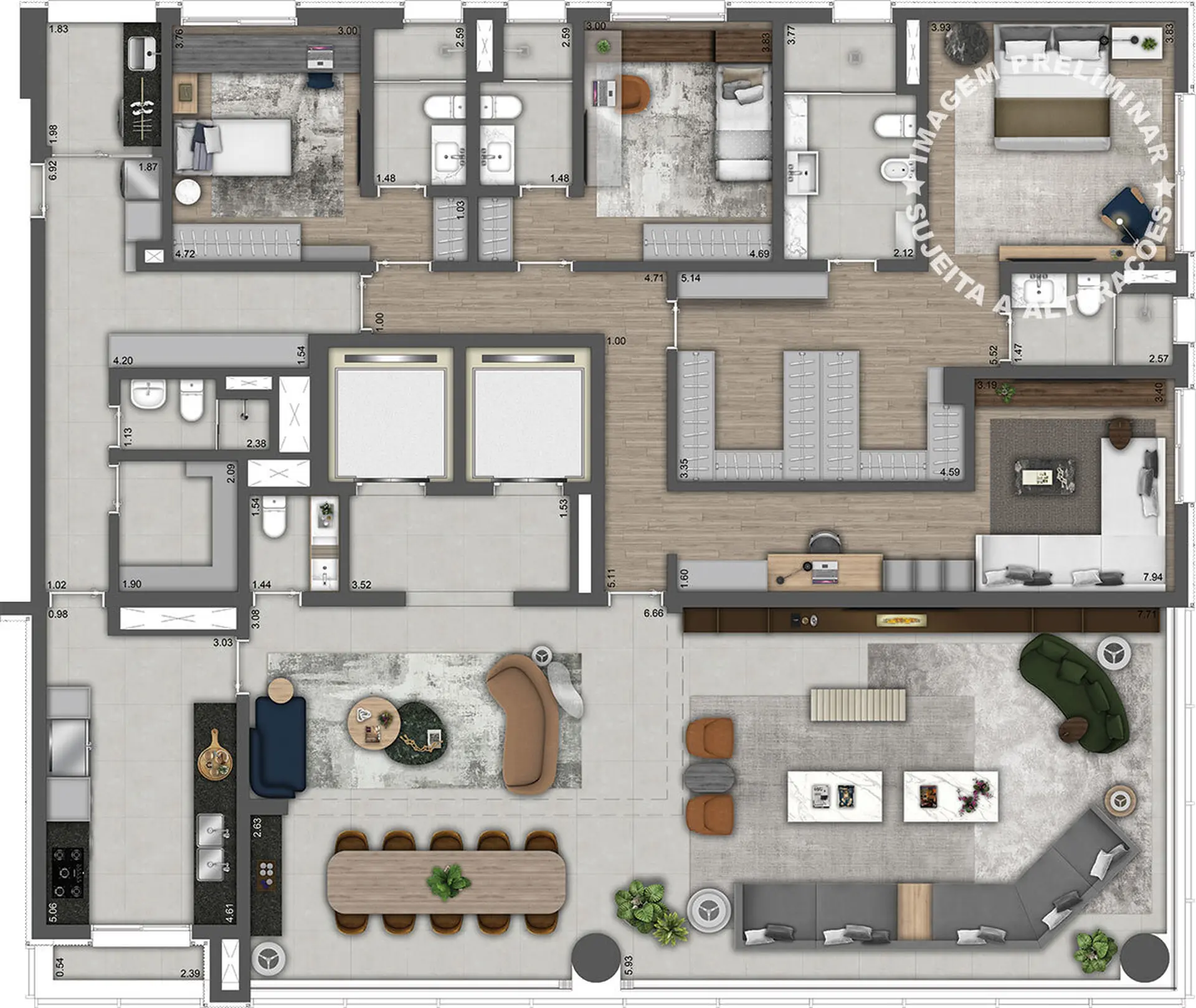 Planta 4 – Park Avenue