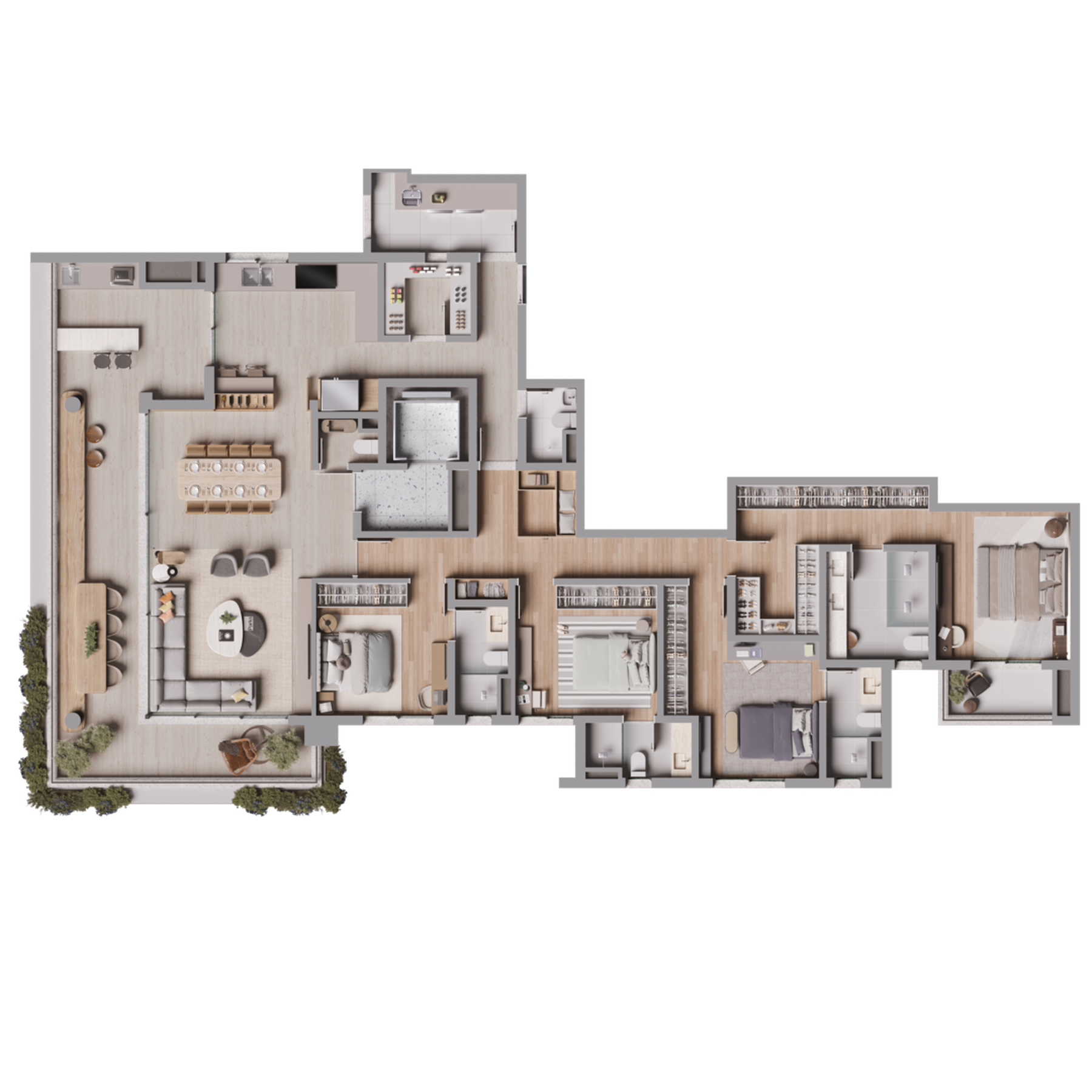 4 dorm | 243m² – Baume Itaim