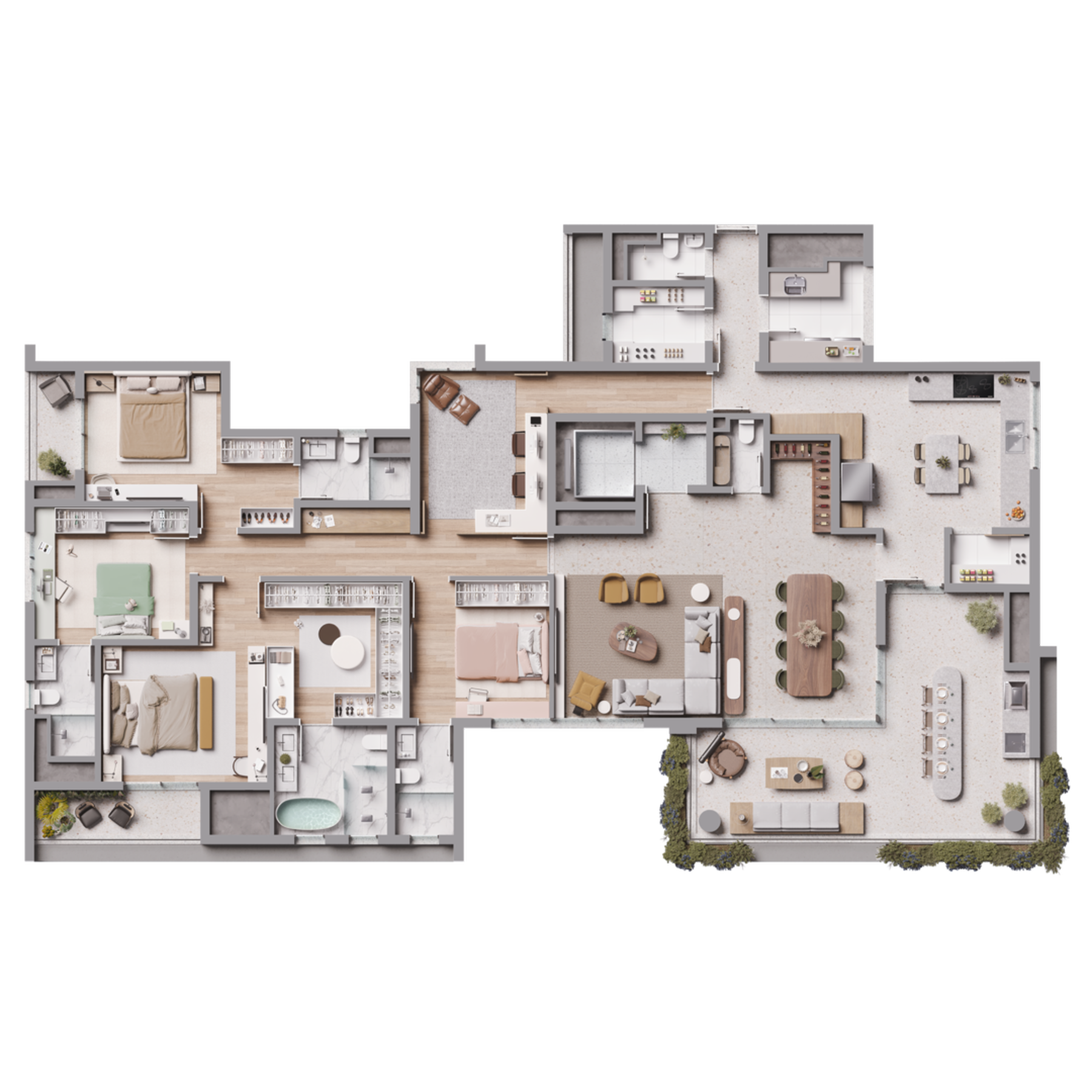 4 dorm | 277m² – Baume Itaim