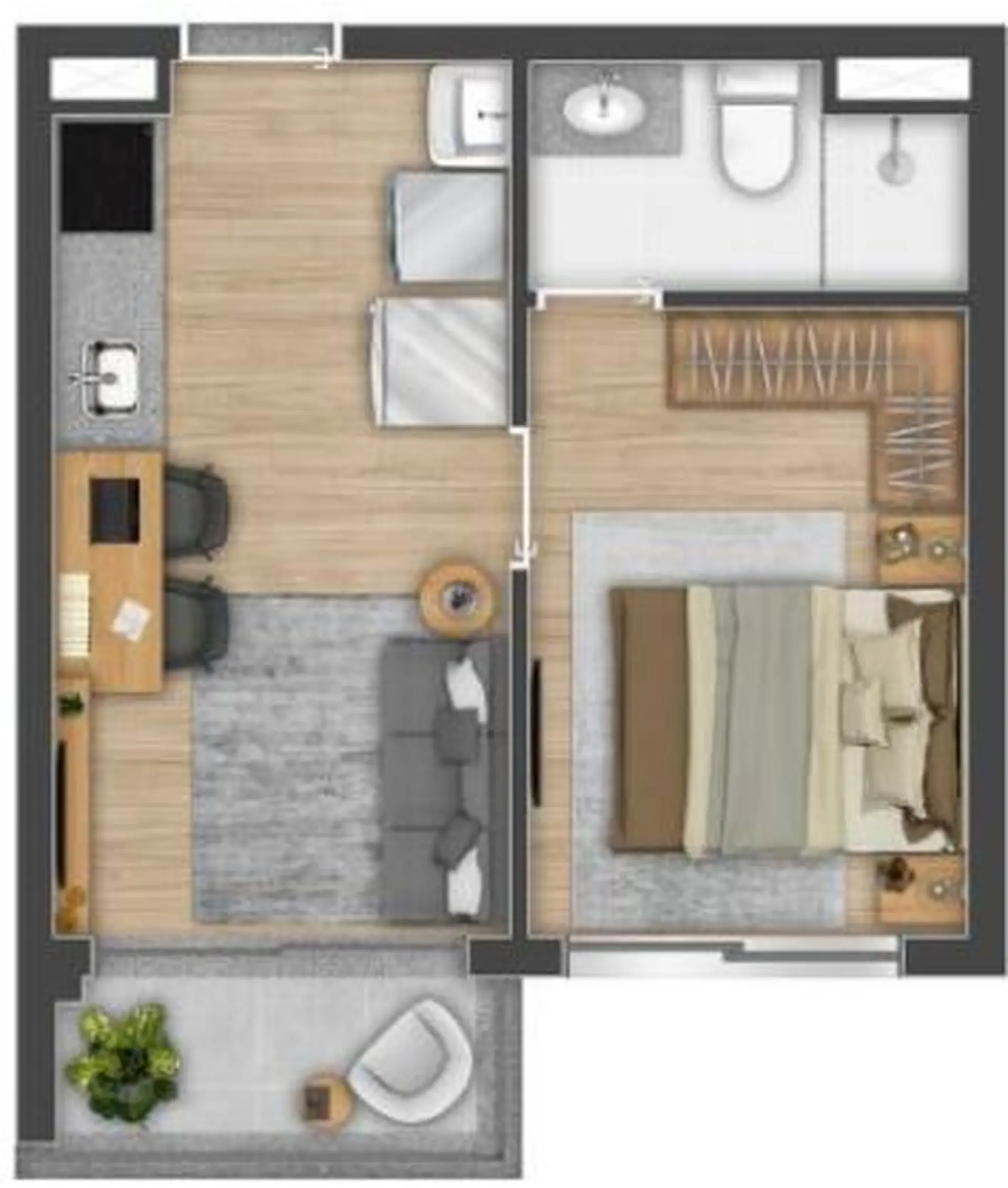 Planta 2 – Zip Brooklin