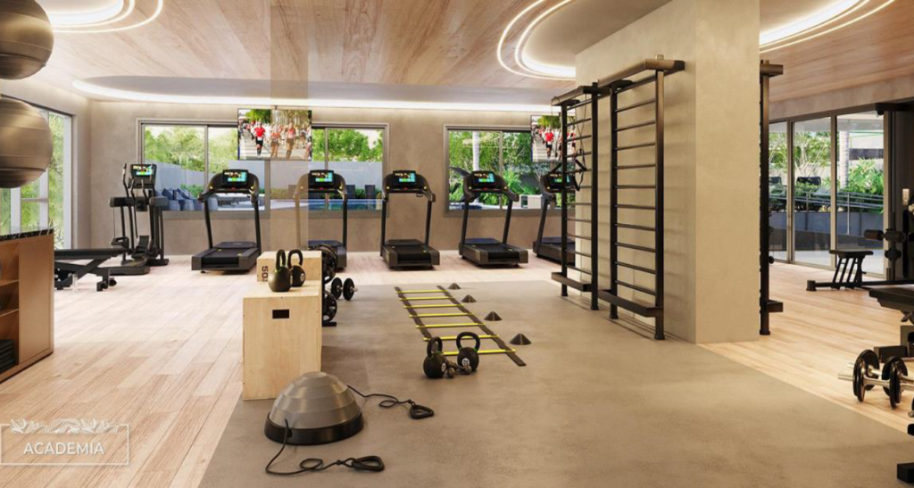 Bosque Cerejeiras - Academia