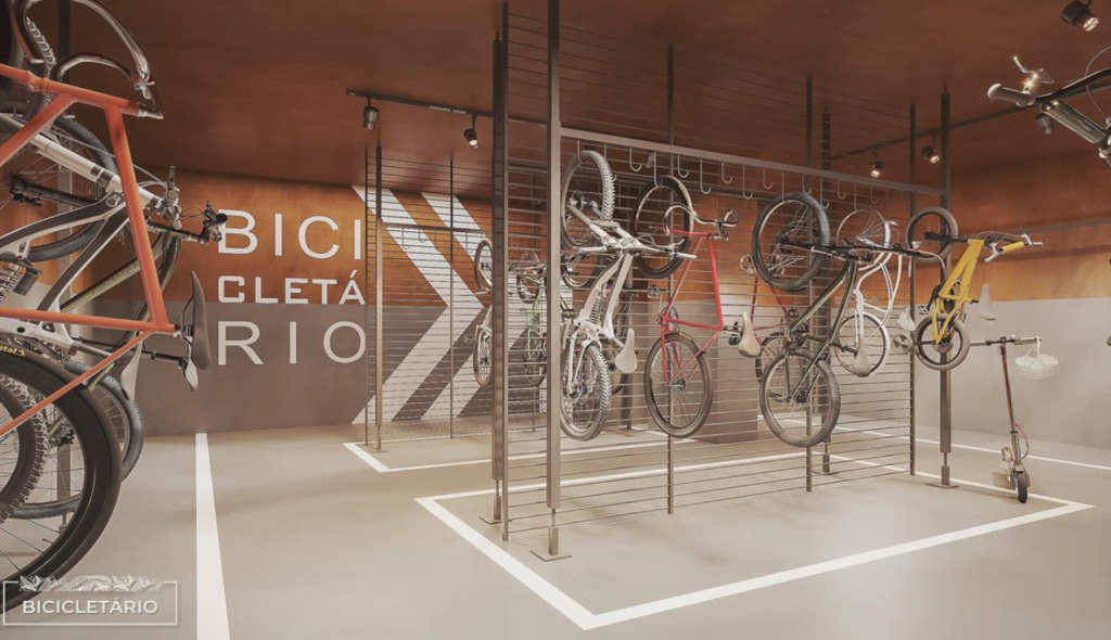 Bosque Cerejeiras - Bicicletário