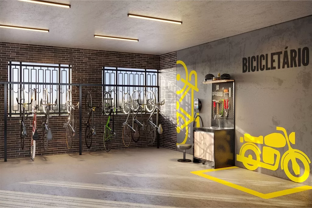Brooklin Noventa - Bicicletário