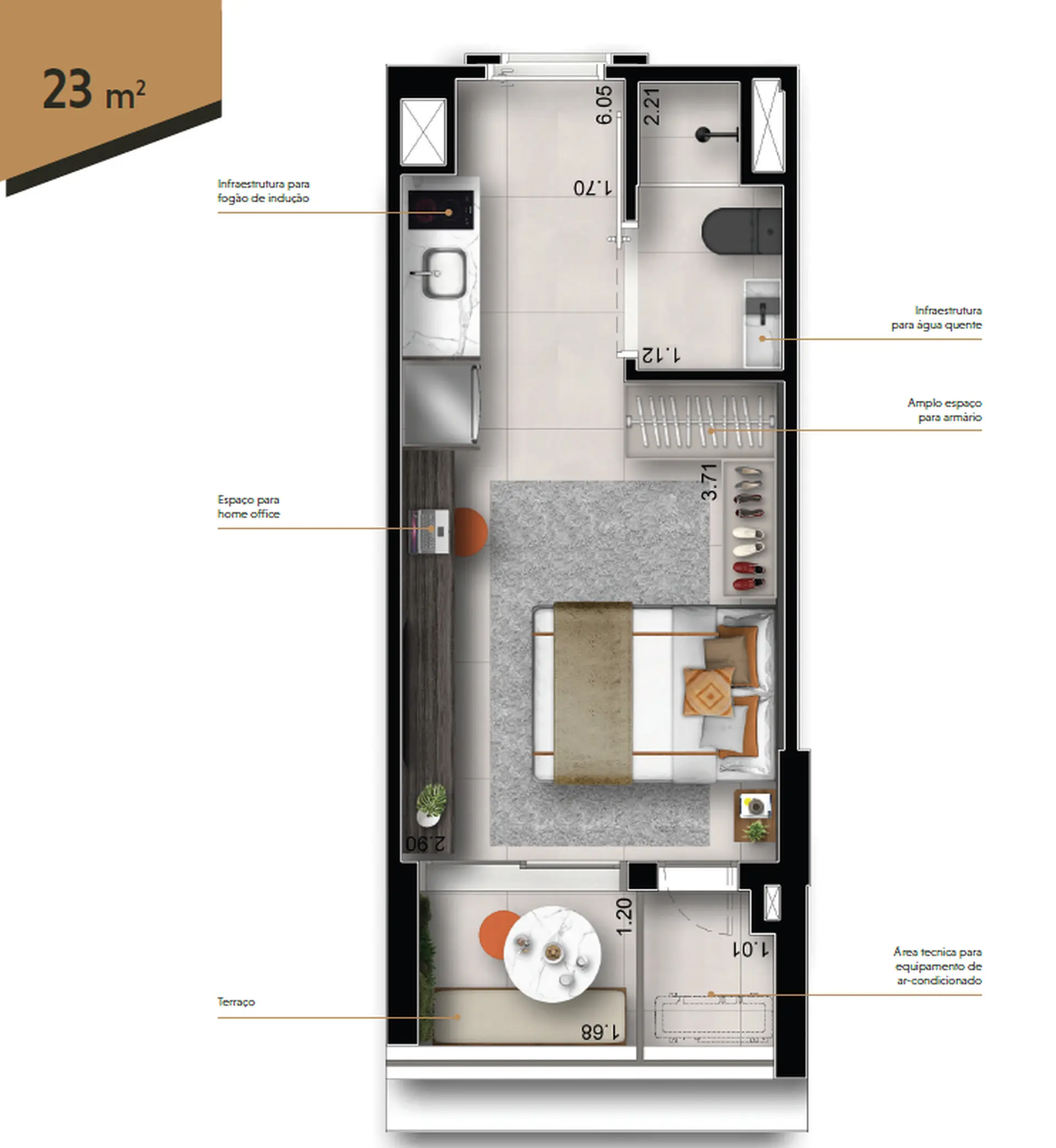 Planta 1 – Inside Chácara Santo Antônio