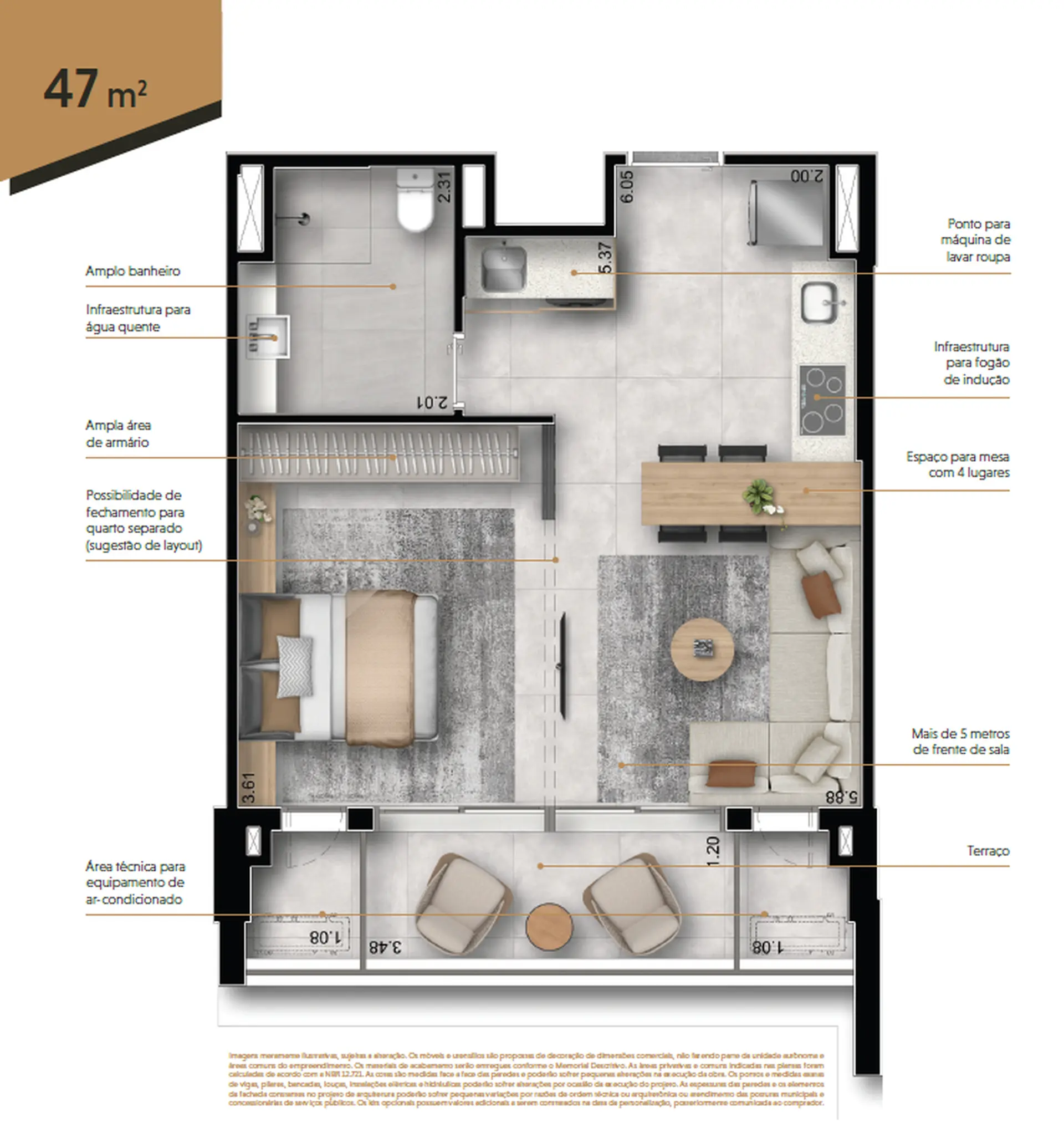 Planta 3 – Inside Chácara Santo Antônio