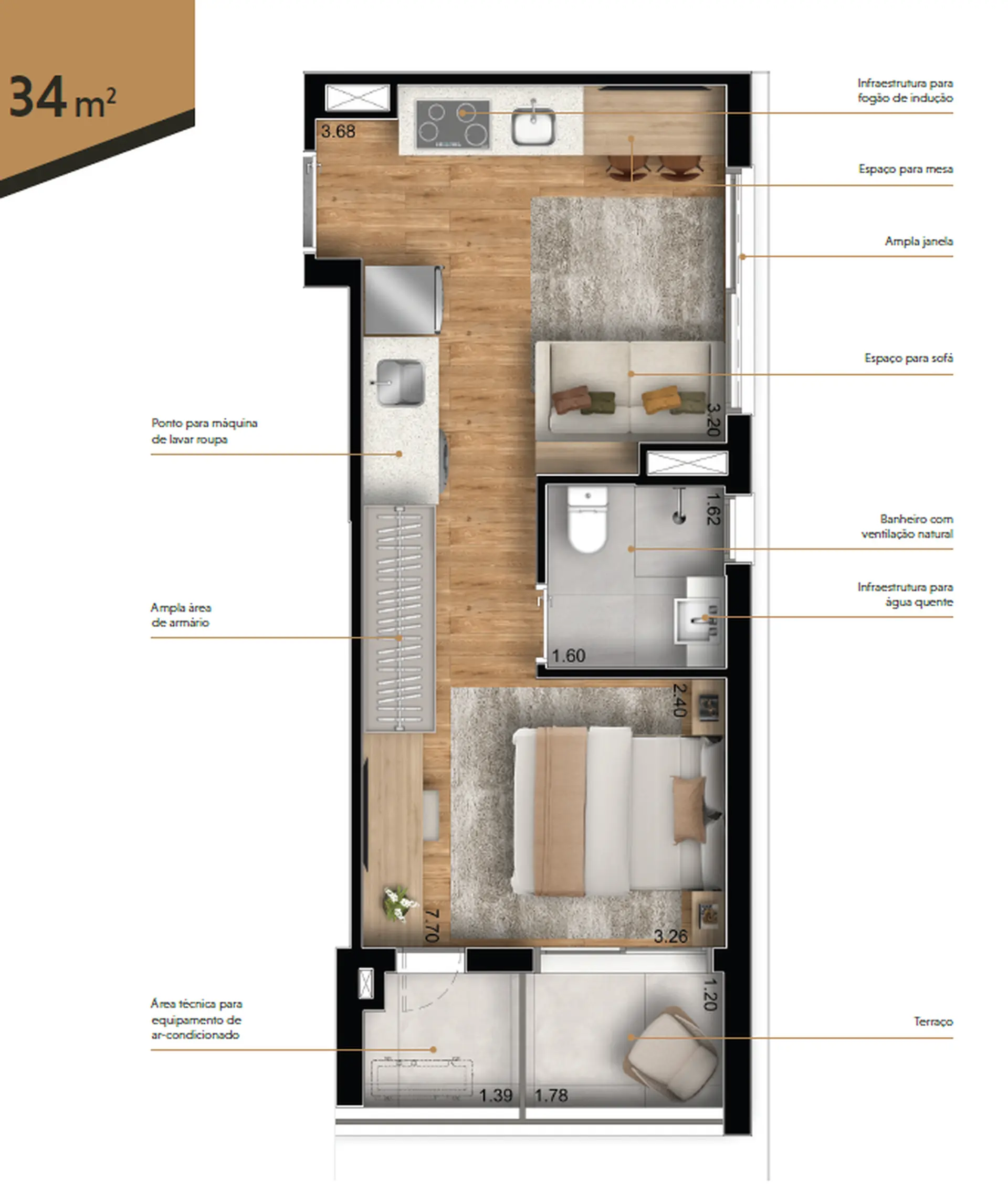 Planta 2 – Inside Chácara Santo Antônio