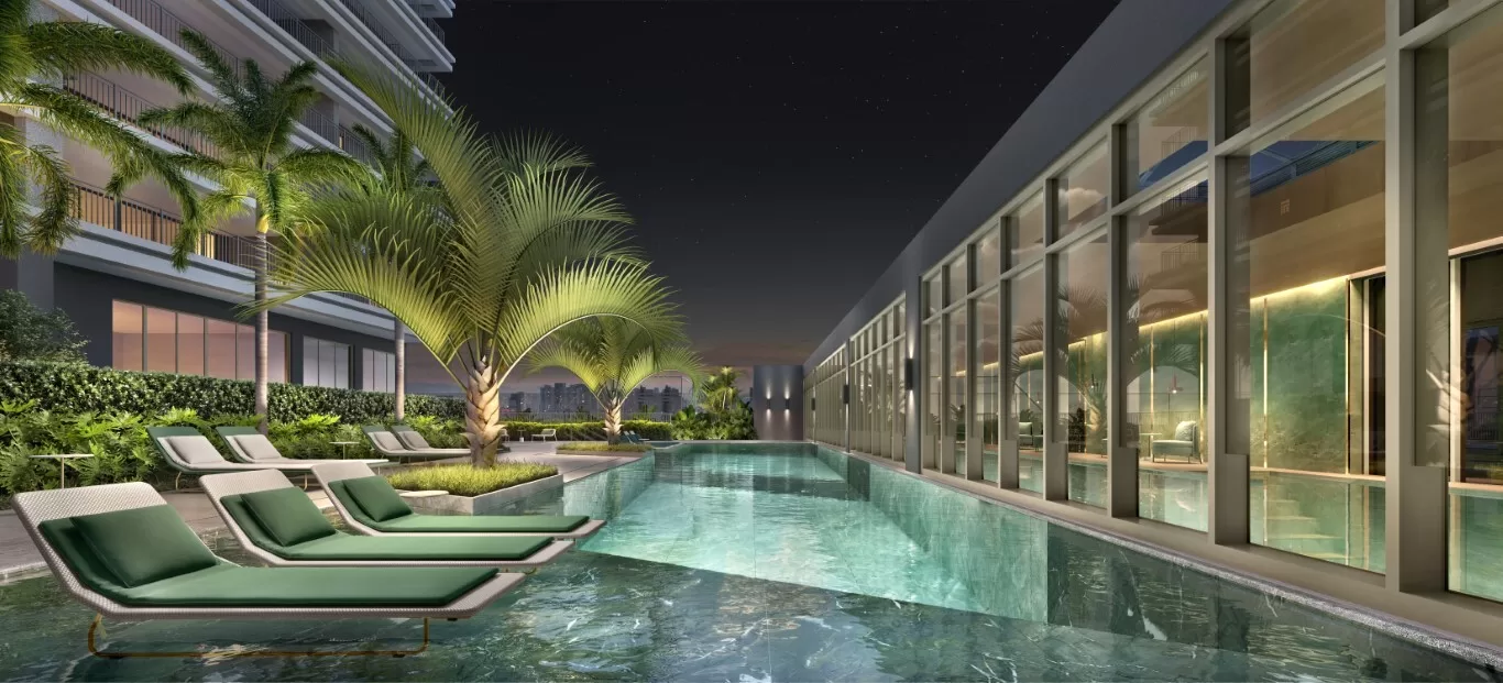 Petra Brooklin: Apartamentos de alto padrão na planta — área de lazer 6