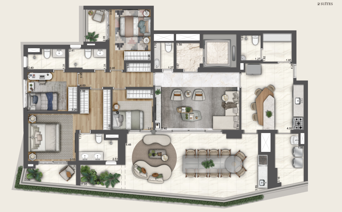 190 m² – Heaven Residences by YOO