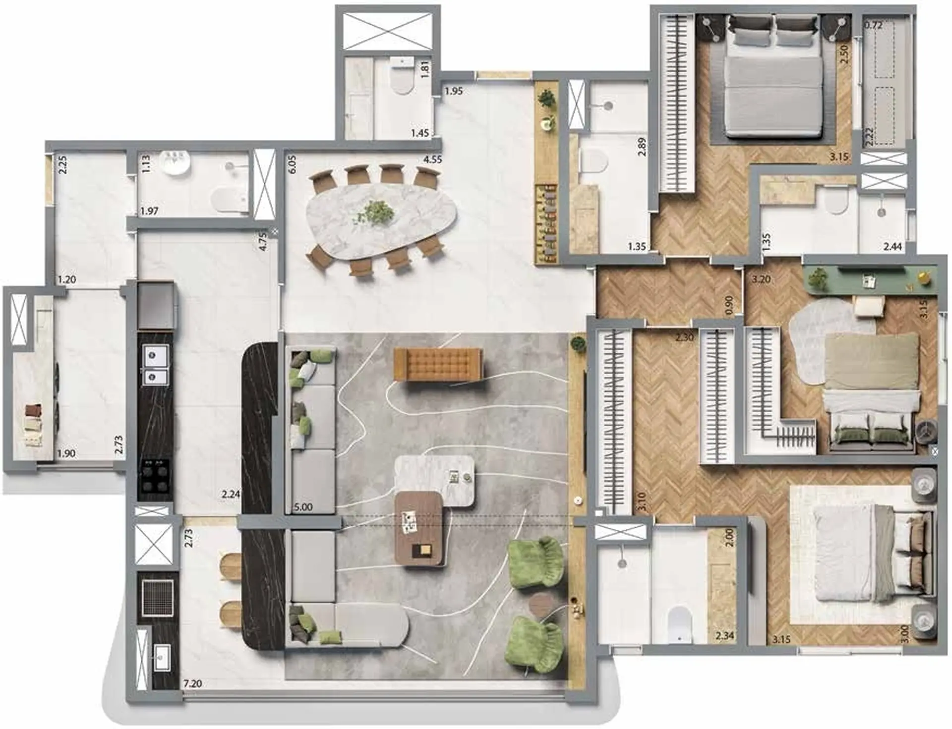 Planta 1 – Home Boutique Anália Franco