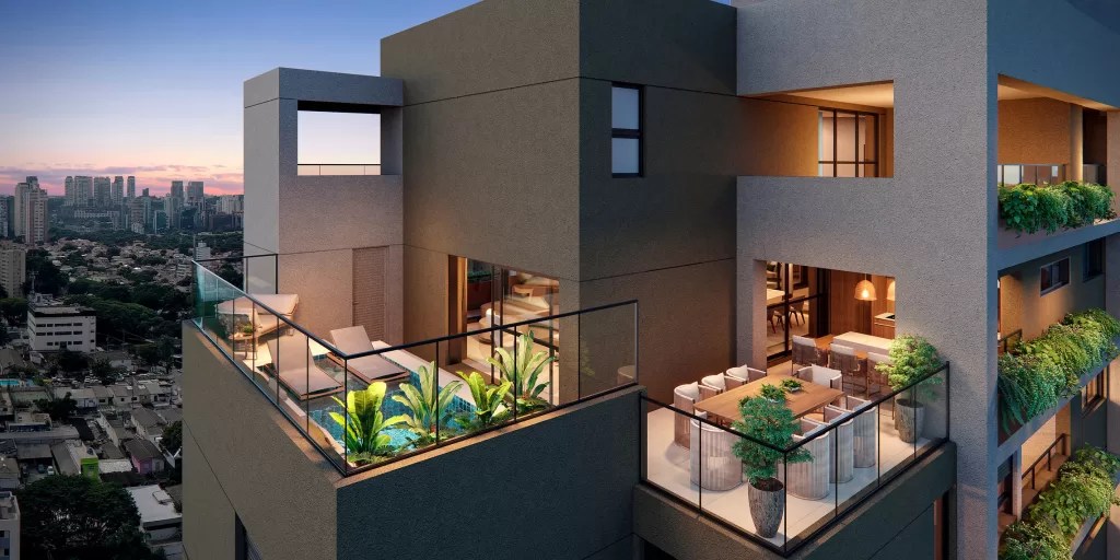 Ampére Brooklin - Vista Aérea