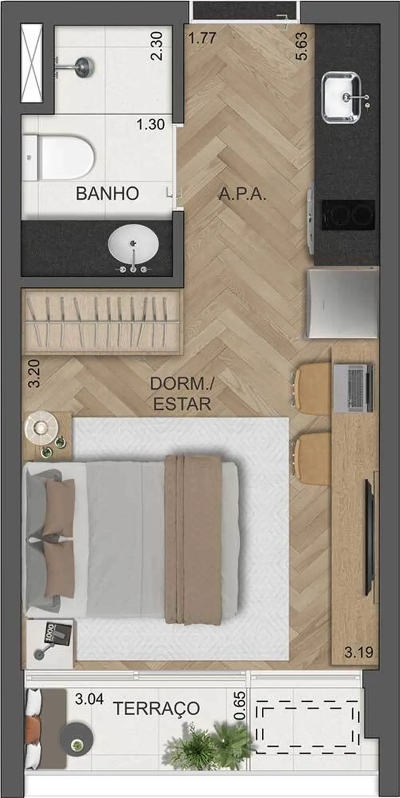Planta 1 – DOT. 230 by Triptyque
