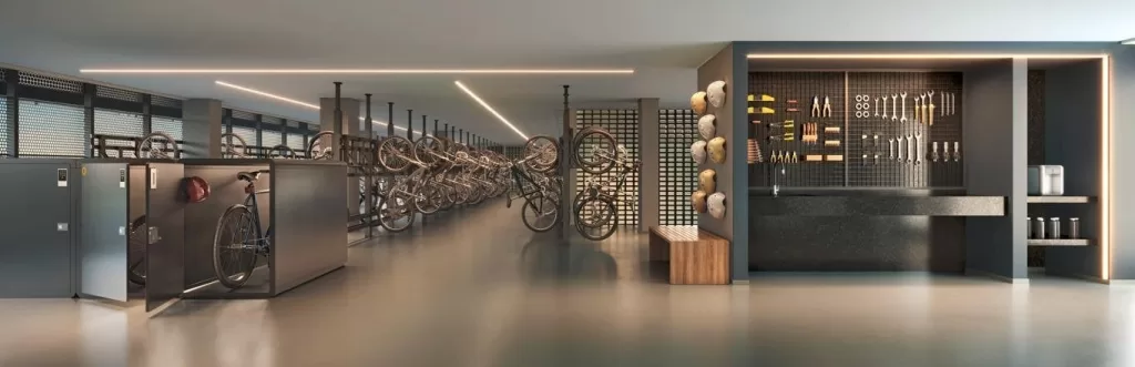 Parque Global - PG Residences - Bicicletário