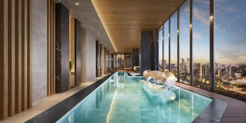 Parque Global - PG Residences - Piscina Coberta