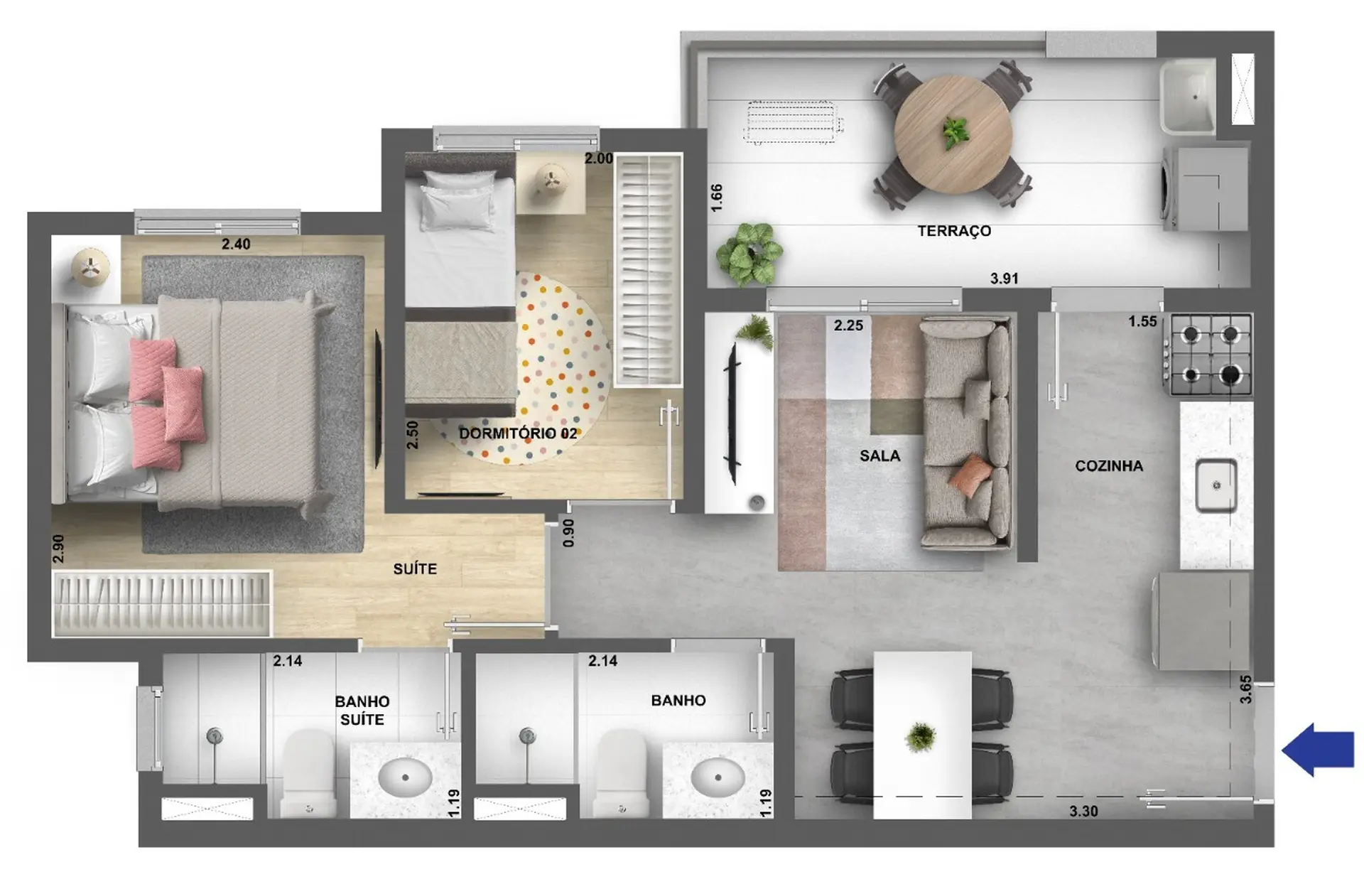 Planta 4 – Arte Santa Marina