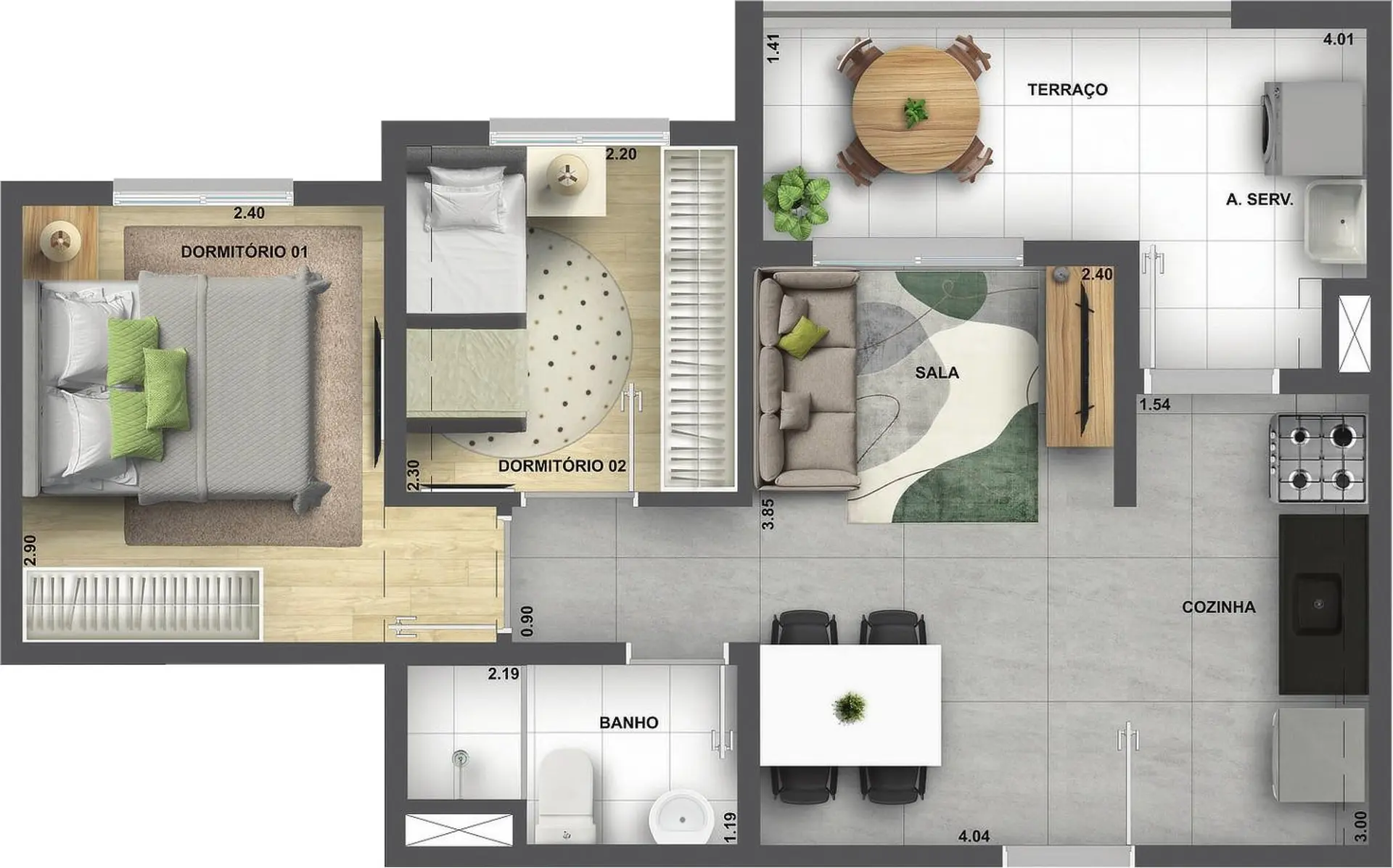 Planta 3 – Like Campo Limpo