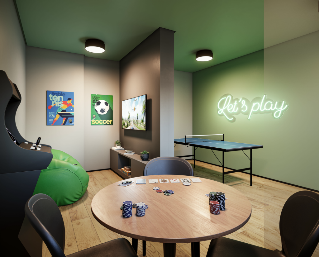 Alto Chácara Santo Antônio - Sala de Jogos