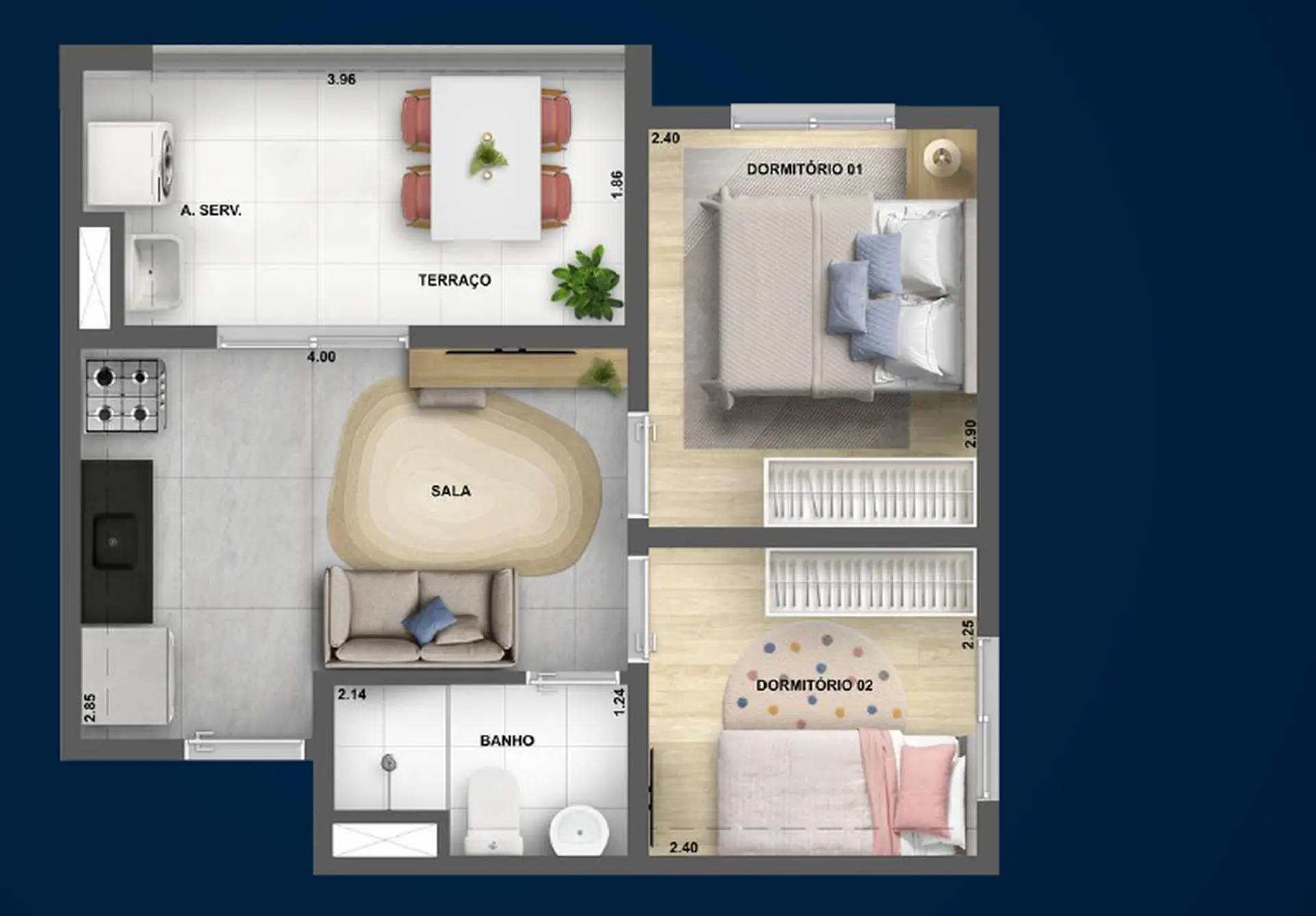 Planta 4 – Astro Santa Marina