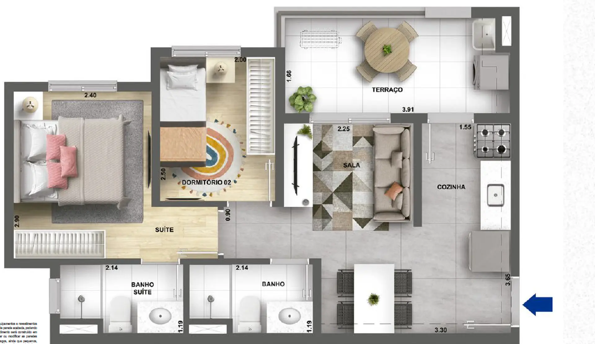 Planta 4 – Galleria Santa Marina