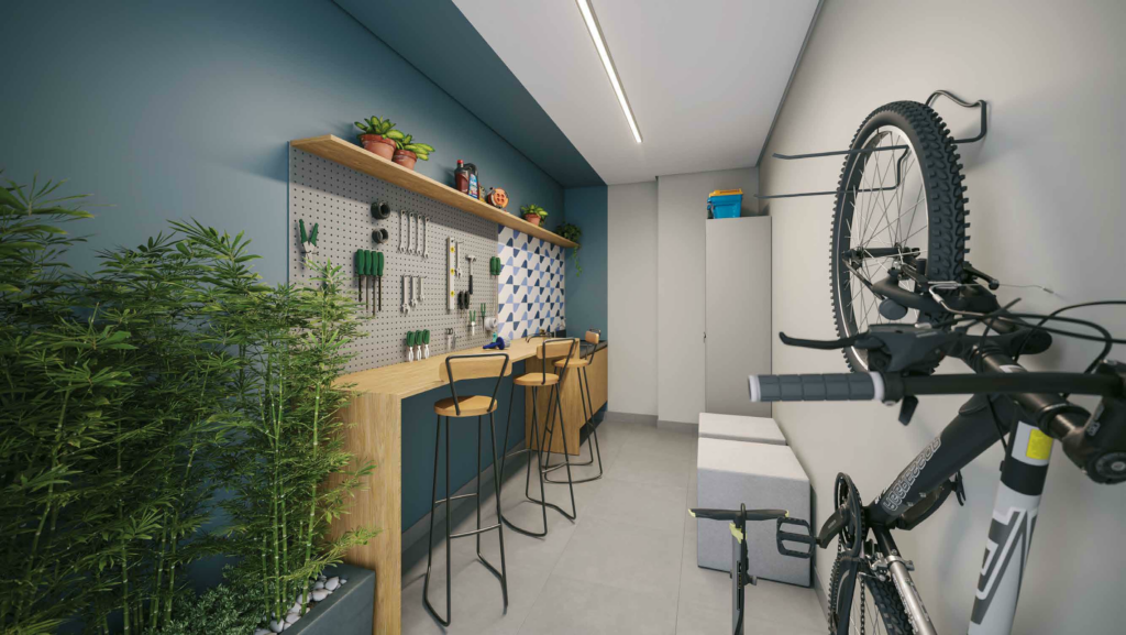 Mérito Lapa - Bicicletário