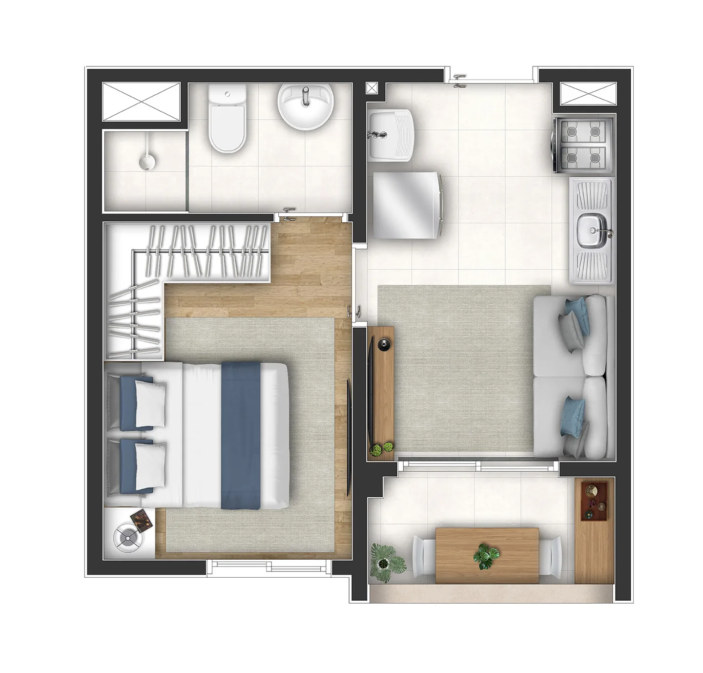 Planta 1 – Novvo Marajoara