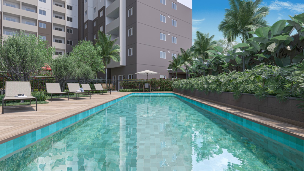 Novvo Anália Franco - Piscina