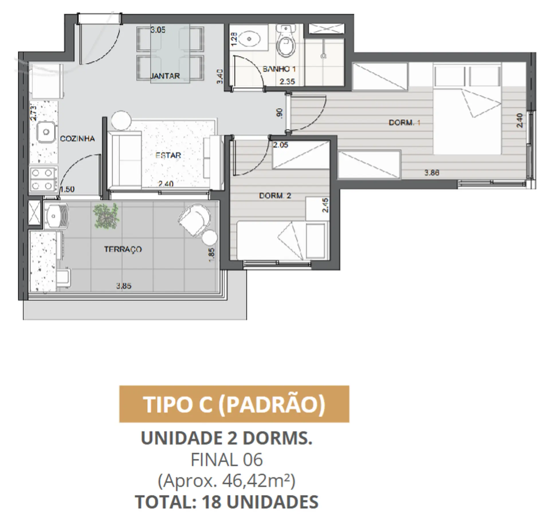 Planta 3 – Plurall Cursino