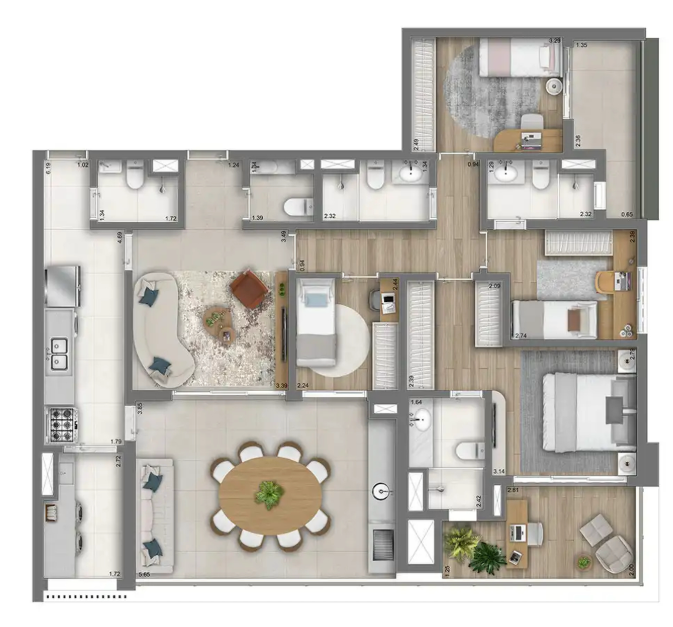 138 m² – MAC Brooklin