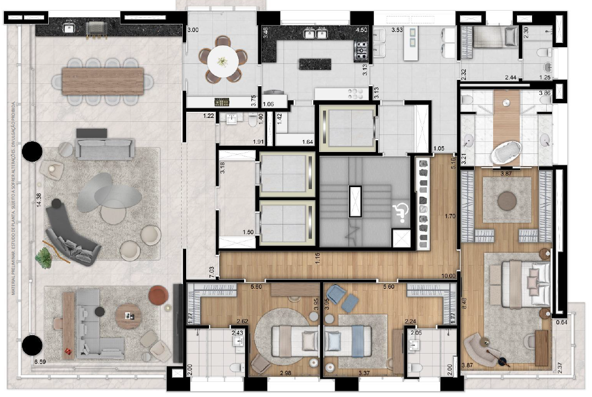 335m² | 3 Suítes – Casa Leopoldo