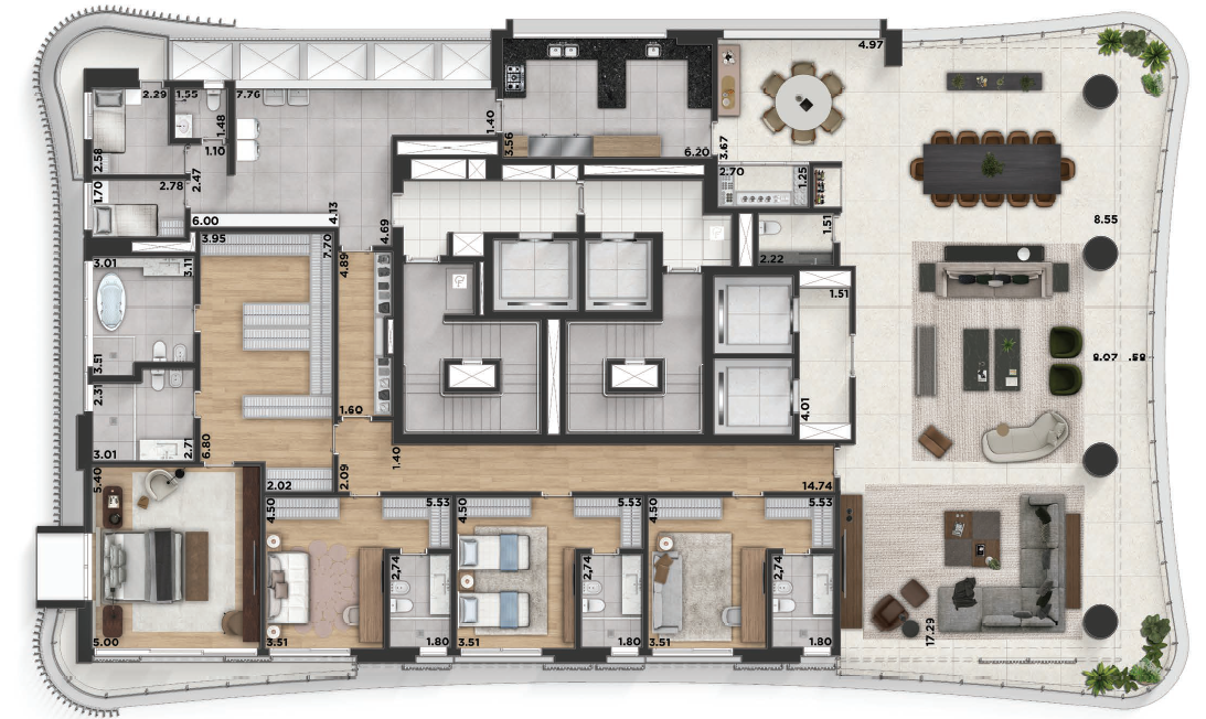 541m² – Vizcaya Itaim