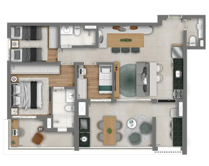 99 m² – MAC Brooklin