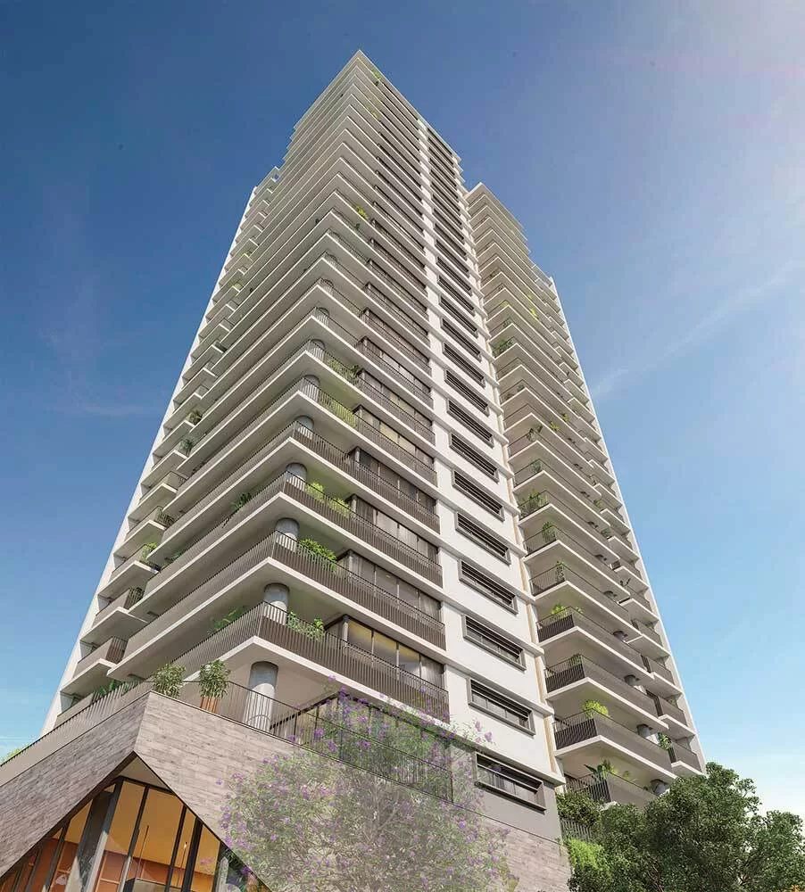 Fachada do empreendimento Agami Park Residences