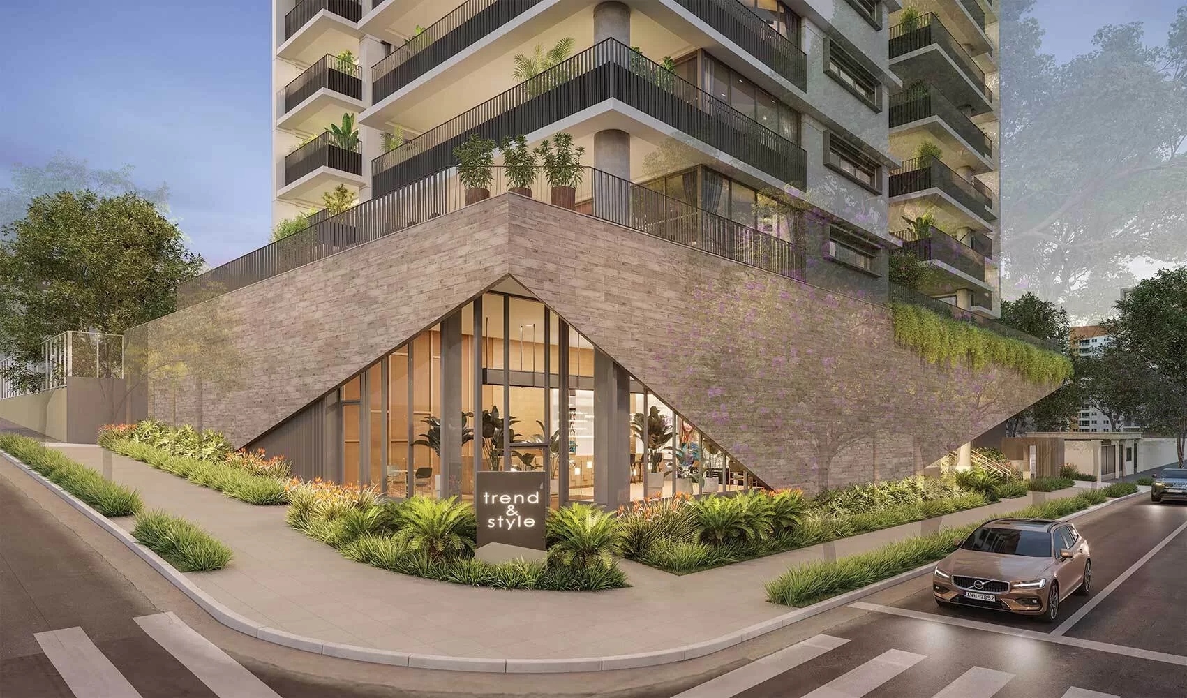 Fachada Agami Park Residences – Moema