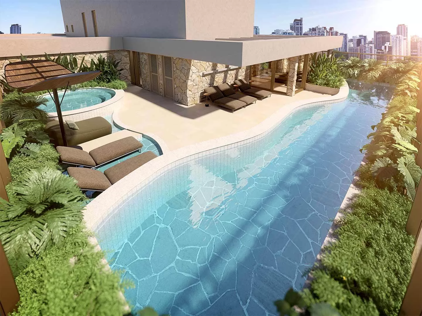 Art’Stone Residences — área de lazer 1