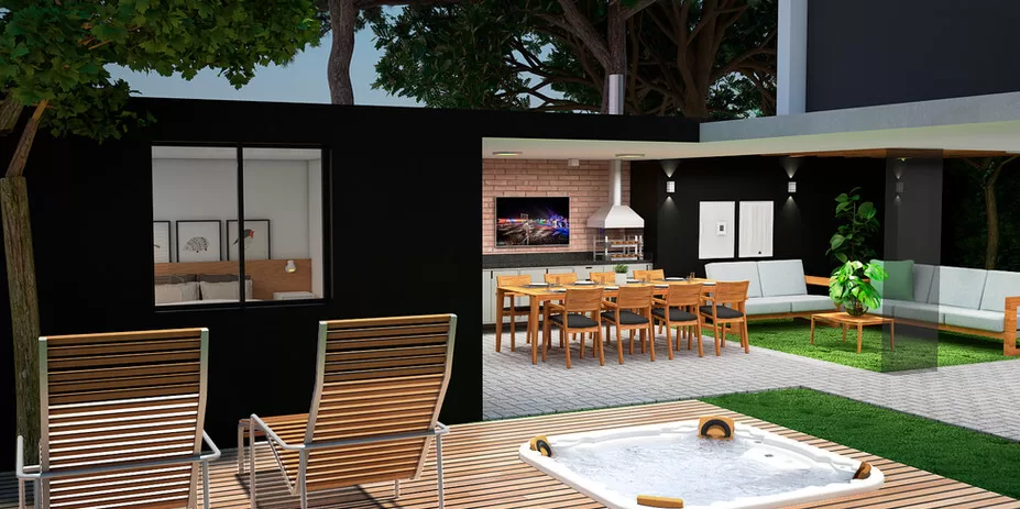 CUBE Villa — área de lazer 2