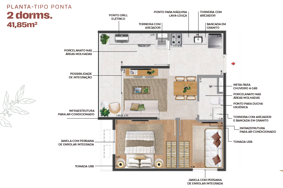 Planta 1 – 011 Brooklin Residence