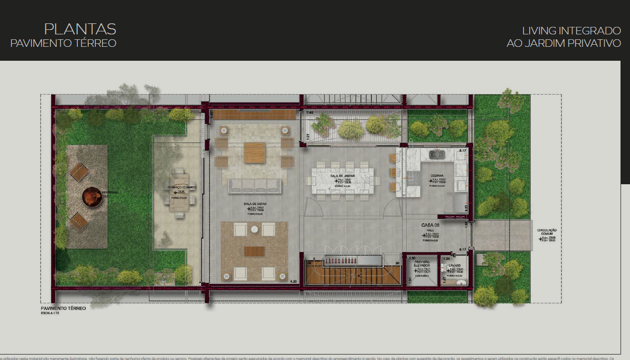 Planta 1 – Casa Jardim Nebraska