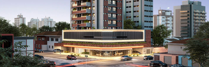 Fachada Triu 1722 – Residencial – Campo Belo