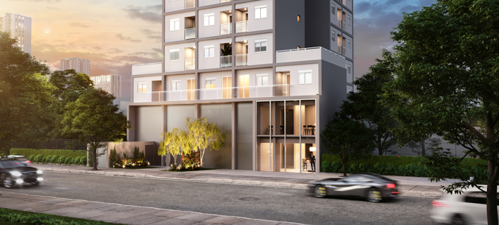 Fachada Enjoy Residence – Campo Belo