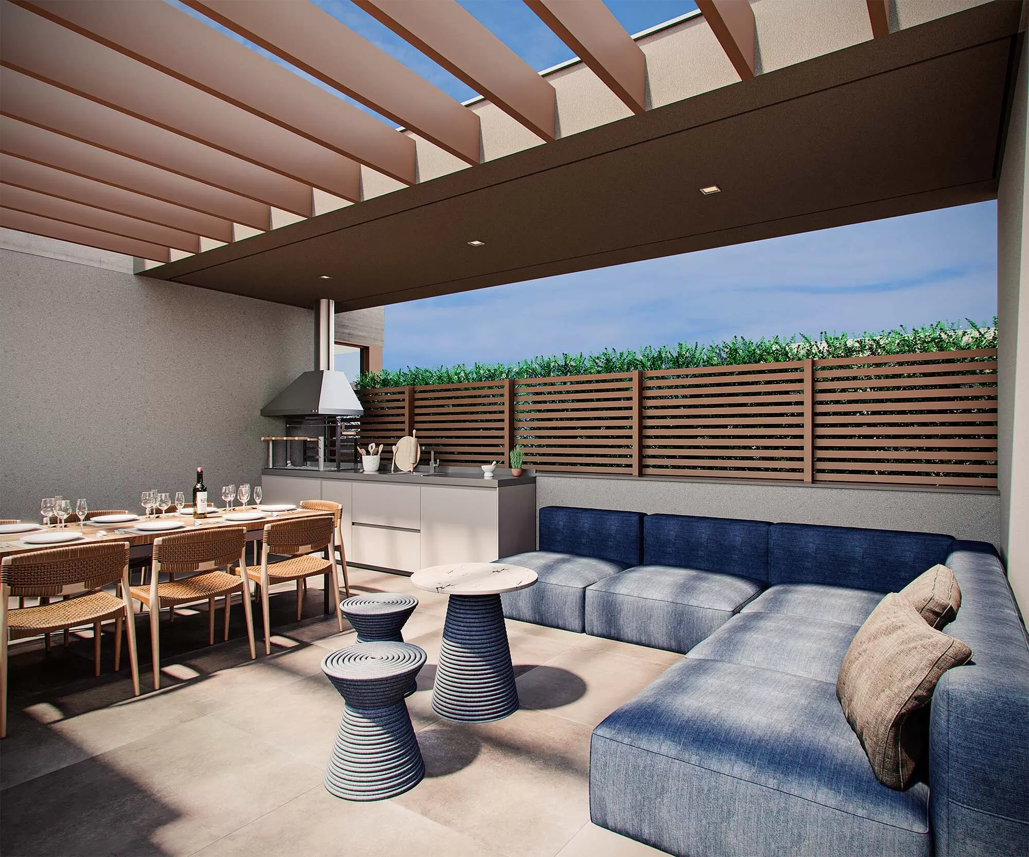 Casa Jardim Laplace — área de lazer 1