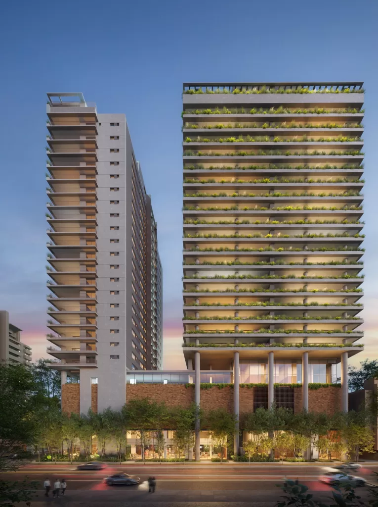 Fachada do empreendimento Casa Sabiá – Residencial