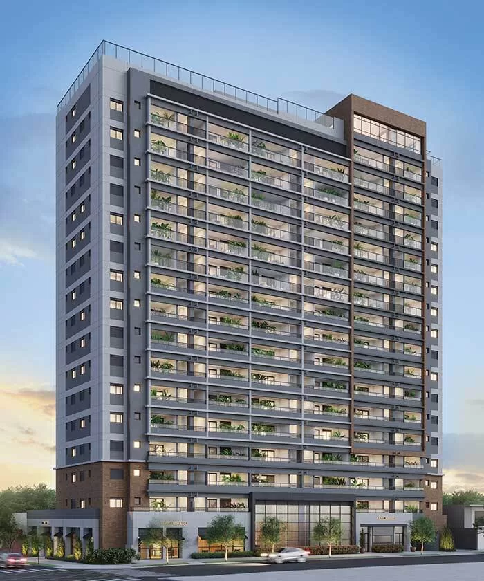 Fachada do empreendimento Chanés Street – Residencial