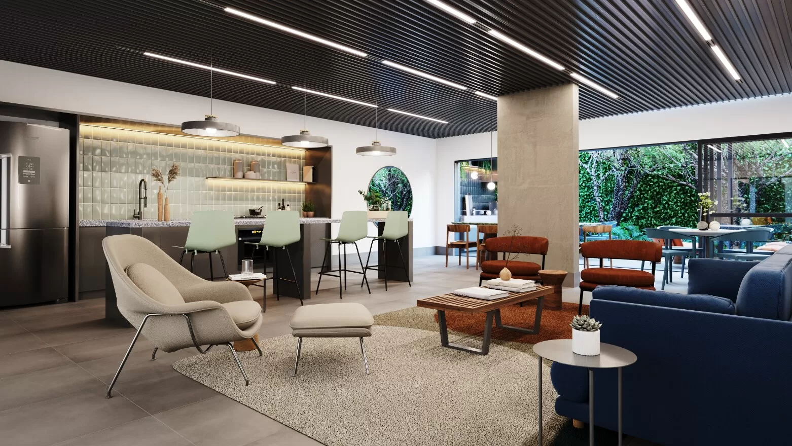 Claris – Residencial — área de lazer 4