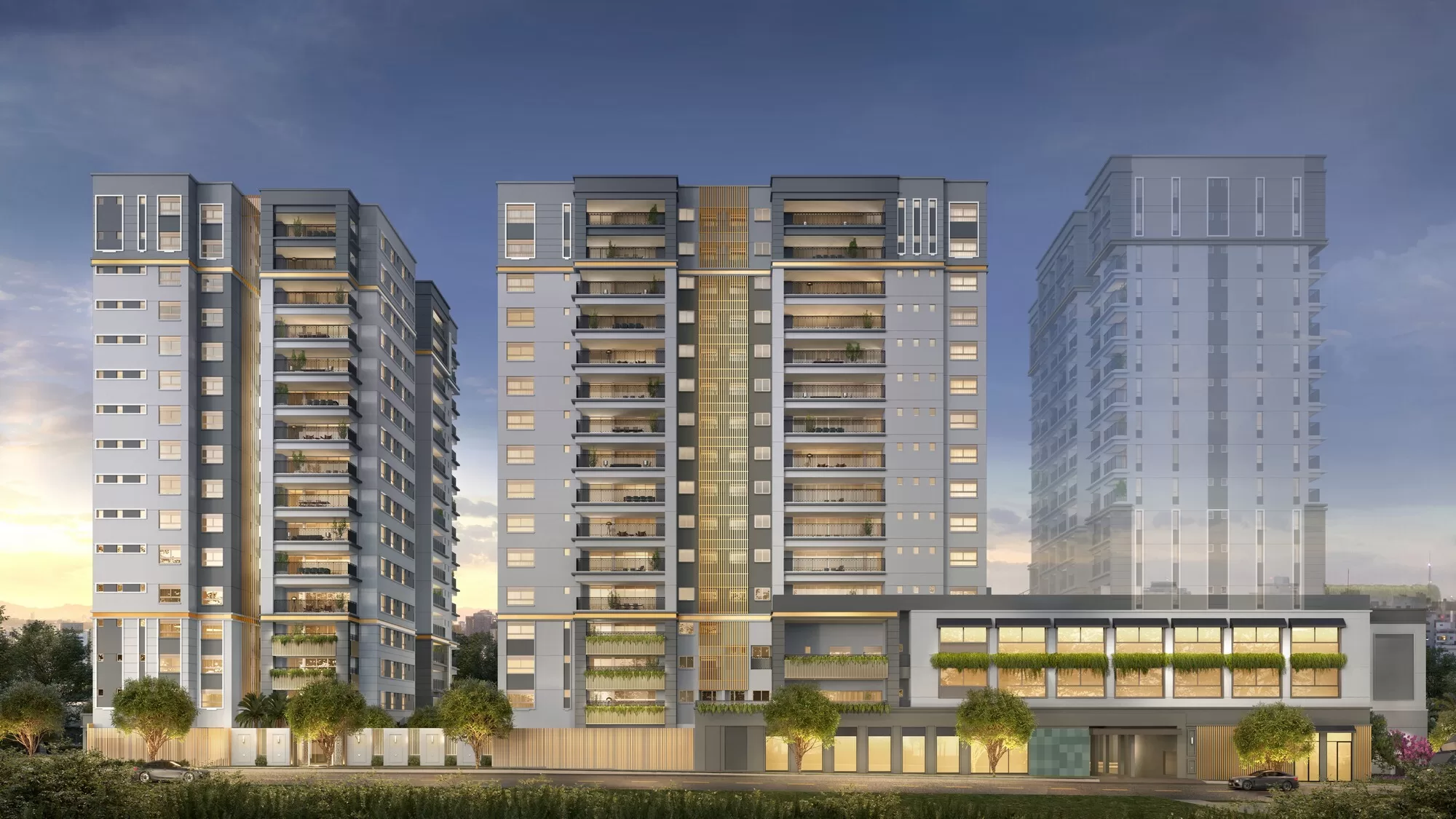 Fachada LIS Moema Íle Saint-Louis – Residencial – Moema