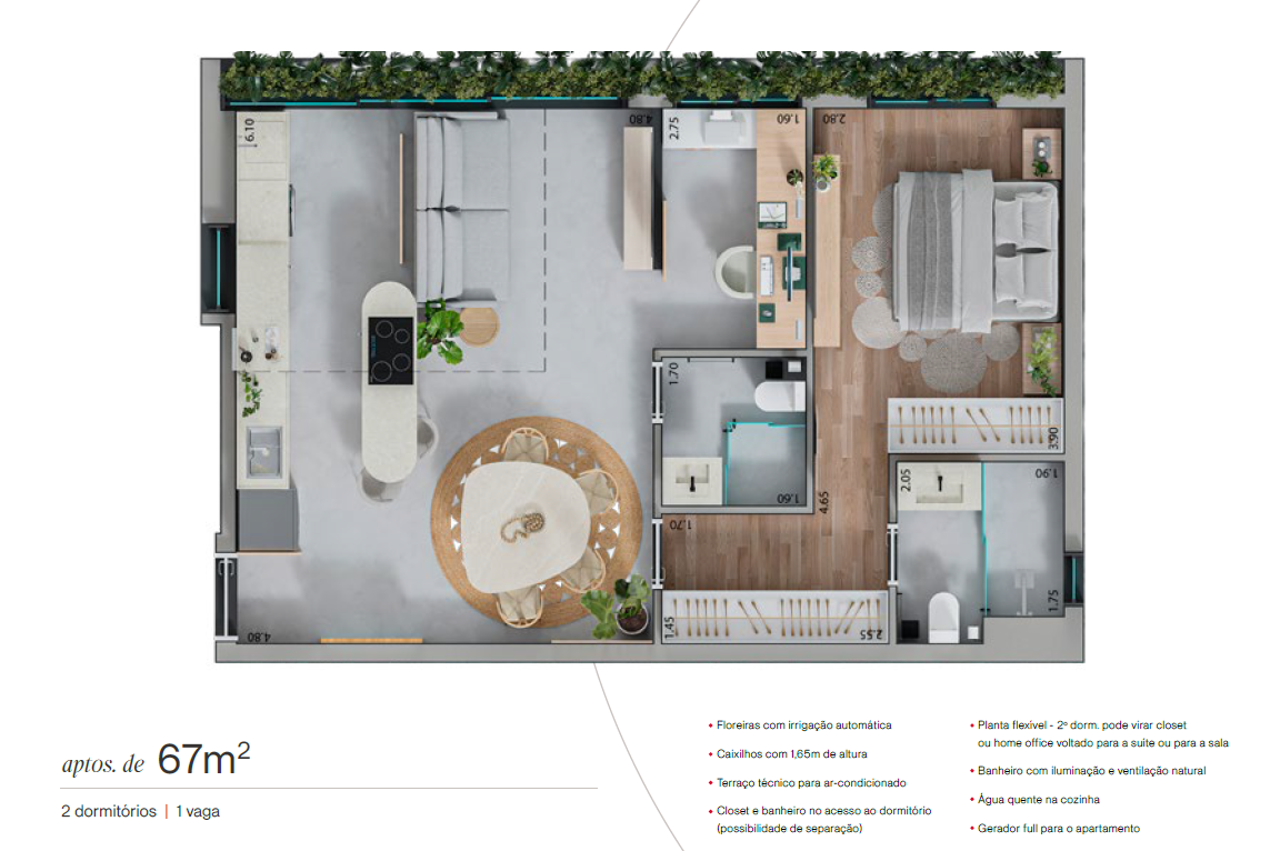 Planta 2 – Okinawa – Residencial