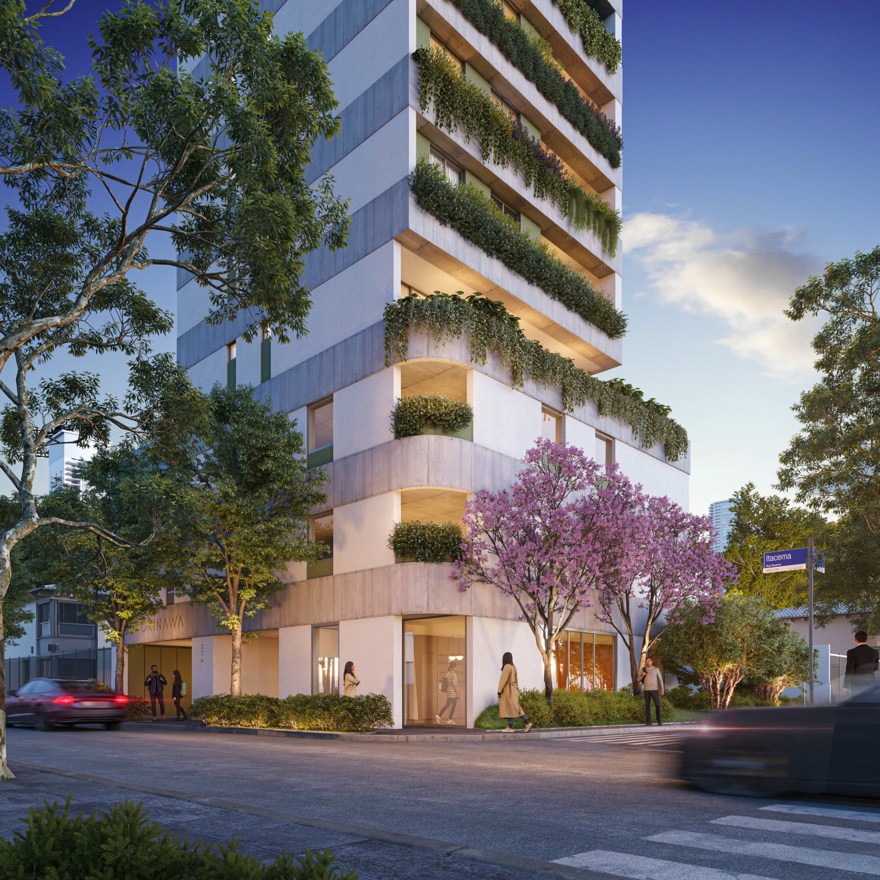 Fachada Okinawa – Residencial – Itaim Bibi