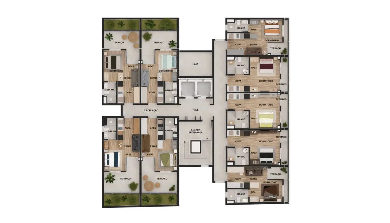 Pavimento 3 – Enjoy Residence